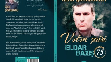 Eldar Baxış haqqında kitab çap olundu